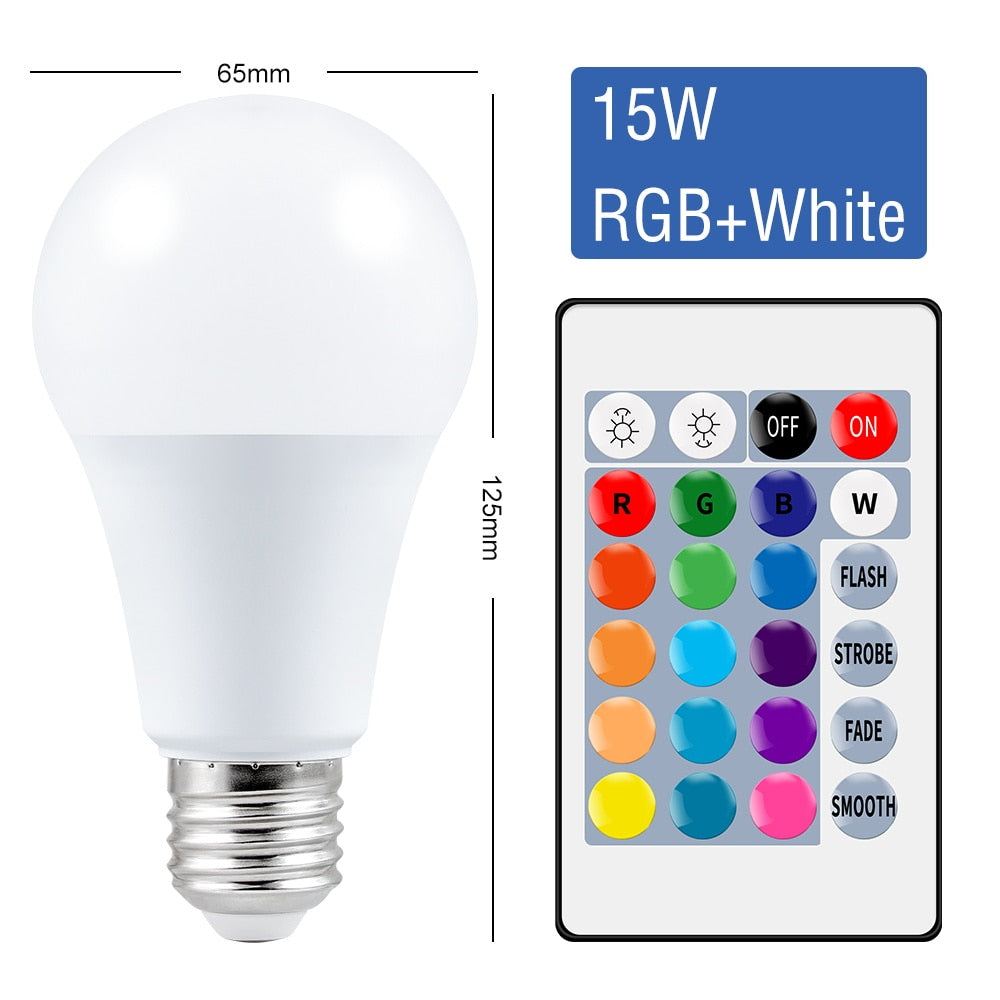 Colorful RGB LED Bulb – GeneralCentral