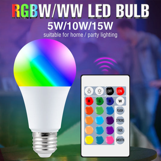 Colorful RGB LED Bulb