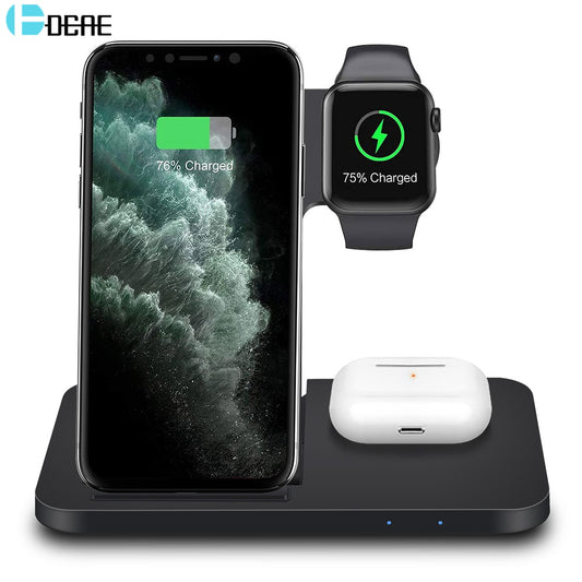 3 in 1 Charge Station For iPhone Apple Watch AirPods